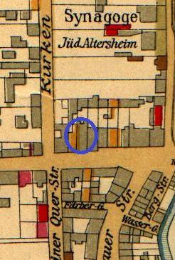 Fot. 2. Olsztyn. Fragment planu miasta z 1913 r.