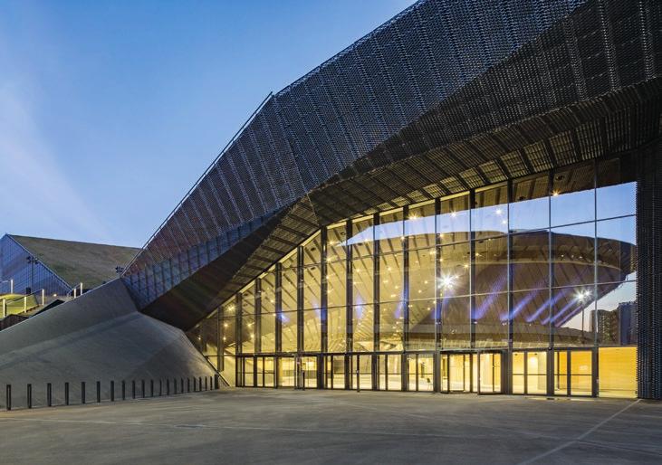 International Congress Centre, Katowice JEMS Architekci Suspended ceiling and indoor and outdoor wall