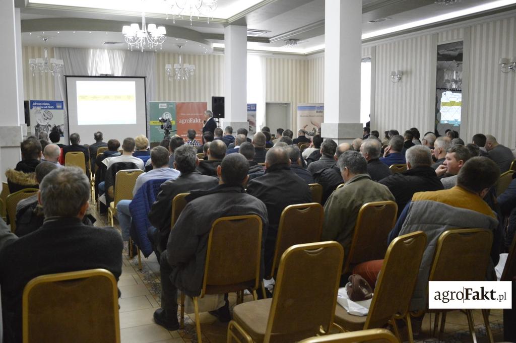 Spotkanie w Rykach w ramach XVII Ogólnopolskiej Konferencji Hodowców Bydła Mlecznego firmy Blattin cieszyło się dużym zainteresowaniem.
