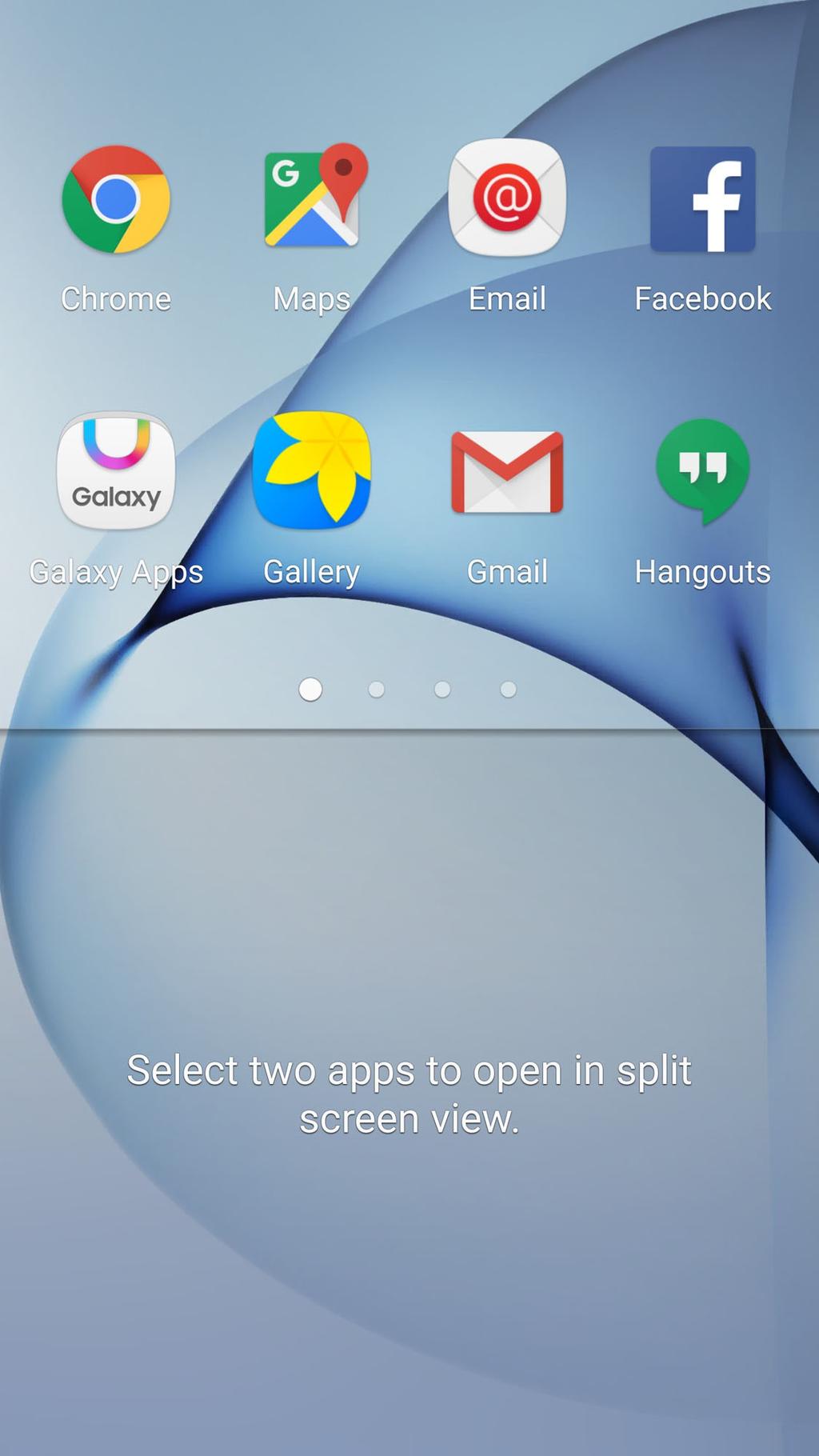Nakładka Samsunga ma funkcje pomagające w obsłudze smartfona jedną ręką (wyświetlanie aplikacji w charakterystyczny sposób, przesunięta klawiatura).