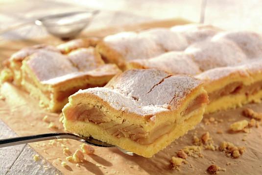 Szarlotka bezglutenowa 60 minut Łatwe Kostka do pieczenia Kasia - 1 opakowanie mąka bezglutenowa - 450 gramów bezglutenowy proszek do pieczenia - 2 łyżeczki cukier - 0.