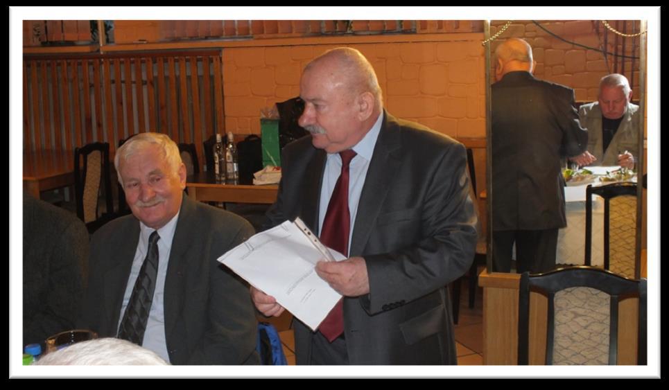 Ppłk Tadeusz Ojrzanowski (stoi) i