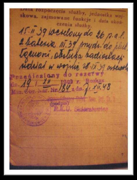radiostacji małej mocy - N1/T. Fotografie Jana Ambroziaka Z chwilą wybuchu wojny obronnej w 1939 roku, 26.