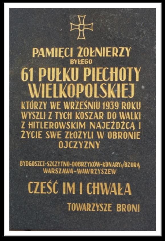 Tablica pamiątkowa pomnika. Zdjęcie z lutego 2015 roku wykonane przez Szefa sekcji wychowawczej. 1.