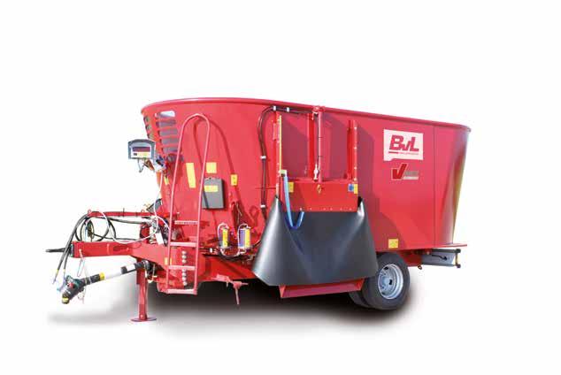 Ładownie zewnętrzne V-MIX Plus Wóz dwuślimakowy 13 do 30 m³ - Kompaktowe,