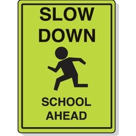 Teacher: What sign? Ramu: The one that says, "School Ahead, Go Slow.