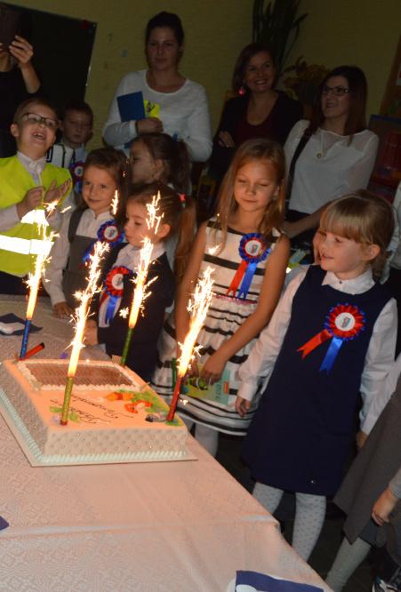 Przybyli na uroczystość goście, rodzice i dziadkowie byli tak samo wzruszeni jak ich