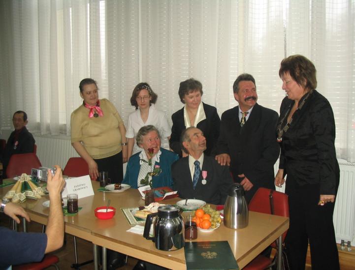 JUBILEUSZ 50-LECIA MAŁŻEŃSTWA W dniu 22 listopada w Urzędzie Gminy Rypin odbyła się uroczystość uhonorowania medalami Za