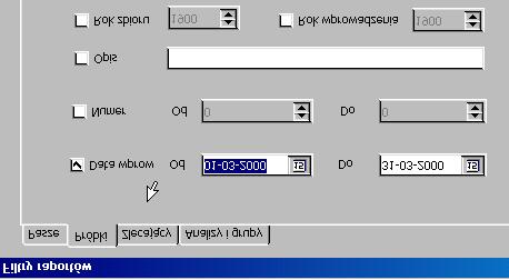 (%) - zastępuje dowolny ciąg znaków ( _ ) - zastępuje dowolny znak 2.