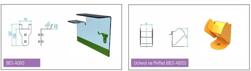 uchwyty skanera ręcznego,