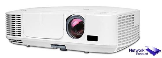 4.8 Rzutnik NEC M300XG d) Ekran Ekranem na którym wyświetlano obraz była jedna ściana pomieszczenia (o krótszym boku).