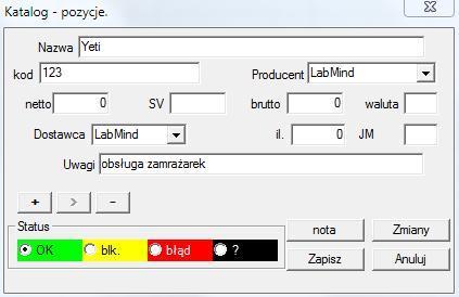 Katalog - edycja Edycj