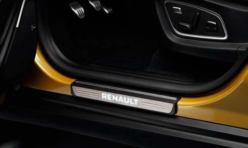 82 586 089 Podświetlane nakładki progowe Renault Elegancja i nowoczesność przy każdym otwarciu drzwi.