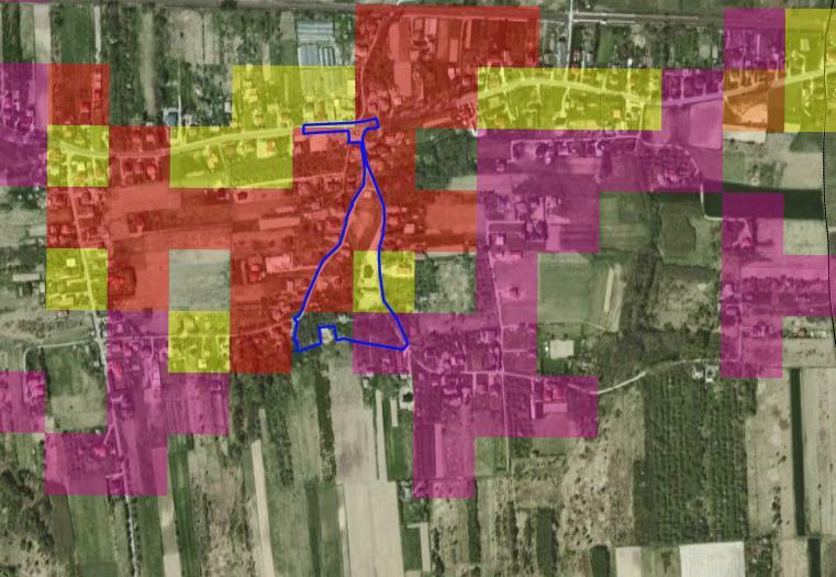 S t r o n a 77 Podobszar rewitalizacji Nr22 Wartości wskaźników na tle zdjęcia satelitarnego Sołectwo Jaśkowice Granice podobszaru rewitalizacji Uzasadnienie: podobszar w całości w obszarze wskaźnika