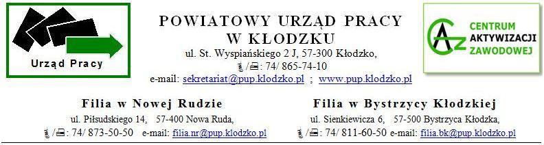 Załącznik nr 2 do Zarządzenia nr 5/2017 Dyrektora PUP w Kłodzku z dnia 24.01.2017r.