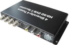 DT40HD TUNER DVB-T MPEG 4; DIVERSITY Z 4 ANTENAMI Kompatybilność z MPEG2 / MPEG4 AVC/H.