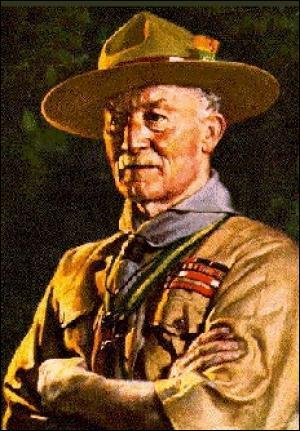 Robert Stephenson Smyth Baden-Powell (22 luty 1857-8 stycznia 1941) W 1907 Robert