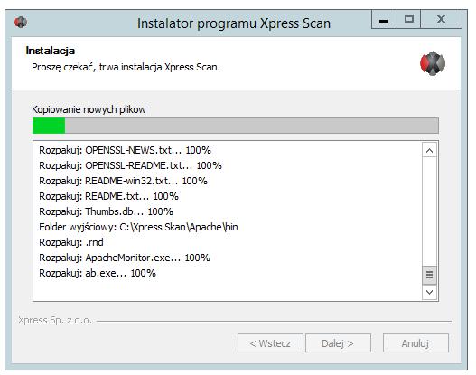 Instalacja systemu