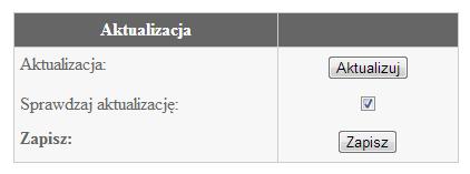 3.2 Pierwszy parametr służy do automatycznego sprawdzania czy jest nowsza wersja systemu Xpress Scan oraz aktualizacji systemu.