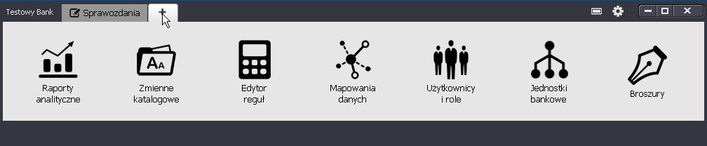 System bsługi sprawzdawczści Skrócna instrukcja użytkwnika pprzez wskazanie wymaganeg mdułu z menu funkcji asist. Rysunek 6.