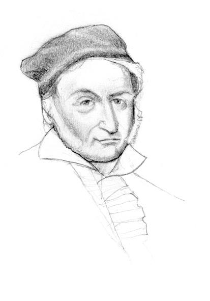 Carl Friedrich Gauss (1777-1855) 52 niemiecki matematyk, fizyk i astronom 1777 - Urodził się 30 kwietnia w Brunszwiku. - Ukończył Uniwersytet Getyński.