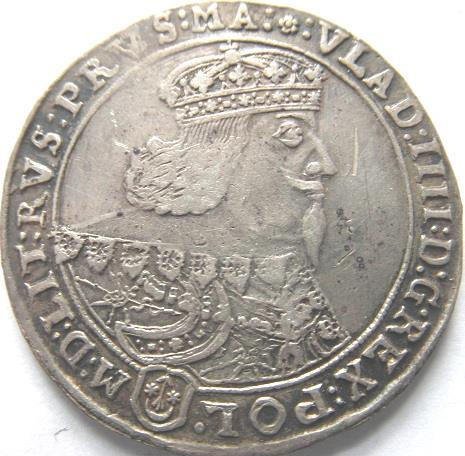 Na rewersie kolejno haki,gg, rok 1642, niżej BS 42.6.01 VLAD.IIII.D.G.REX.POL&M.D.LI T.