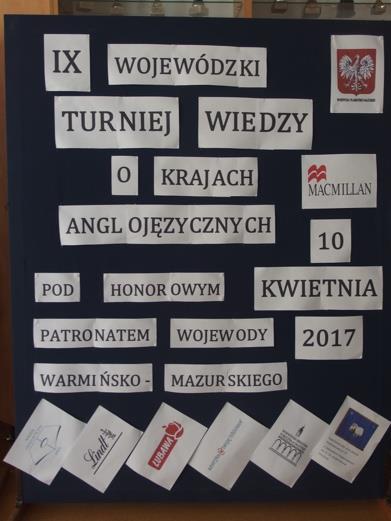 Głównym celem Turnieju było propagowanie wiedzy i poszerzanie zainteresowań uczniów szkół