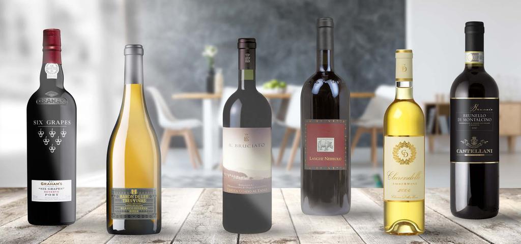 Blanc, Muscadelle 5 wytrawne Sangiovese 24 miesięce 6 Wiesław Wysokiński Sommelier Centrum Wina 1 SIX GRAPES GRAHAM S PORT DOC DOURO VALLEY, PORTUGALIA cena 1 L 133,32 93,32 słodkie Touriga Nacional,
