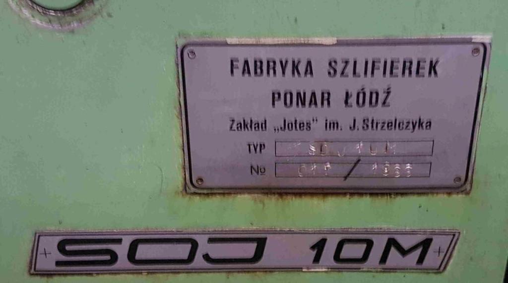 szlifowania 30mm, Największa długość przedmiotu 1000mm