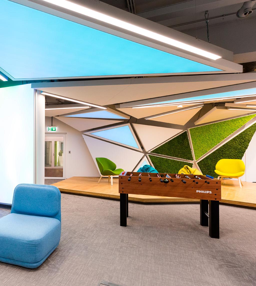 Philips opracował koncepcję biura wyprzedzajacą przyszłość.