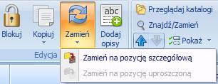 wiersze do i ze schowka, które są zaznaczone Włącza/Wyłącza blokowanie pozycji