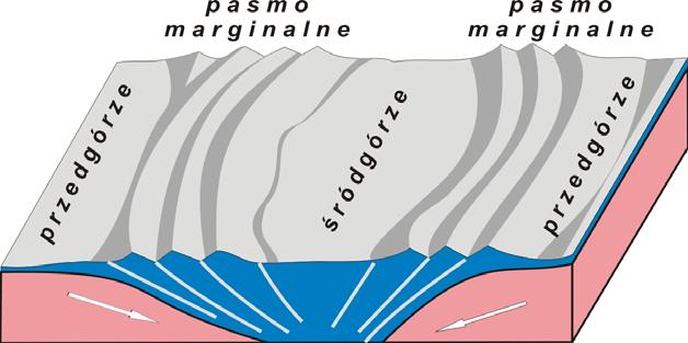 ( the most elevated parts of the earth s crust the mountains had risen by a giganitic inversion of relief from the more depressed regions where they had originated ) (por. Aubuoin, 1965; Dott 1985).
