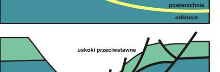 Subsydencji w basenie towarzyszy termiczna, izostatyczna reakcja podłoża, które tworzy elewację aż do fazy rozerwania płyty