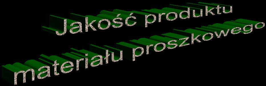 metody wytwarzania proszków