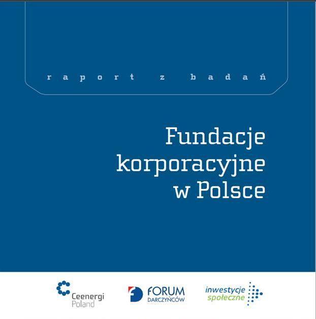 Pierwsze w Polsce badanie dotyczące fundacji korporacyjnych przeprowadziło Forum Darczyńców w 2007 roku.