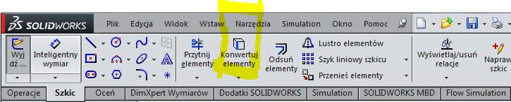 Szkic, wybór płaszczyzny szkicu