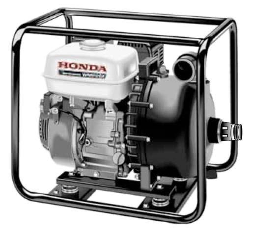 WPROWADZENIE Gratulujemy wyboru pompy Honda. Jesteśmy pewni, że będą Państwo zadowoleni z wyboru jednej z najlepszych dostępnych na rynku pomp.