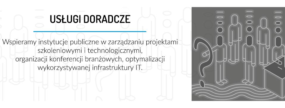 Źródło: Emitent Pakiet Audyt i Doradztwo Usługi doradcze mające charakter specjalistyczny i obejmują między innymi: przegląd istniejącej infrastruktury teleinformatycznej wraz z kontrolą legalności