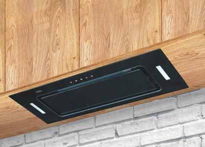 oświetlenie led 2x1 W głośność 55 db 2 filtry węglowe wymagane do opcji recyrkulacji do nabycia niezależnie okap do zabudowy w szafce