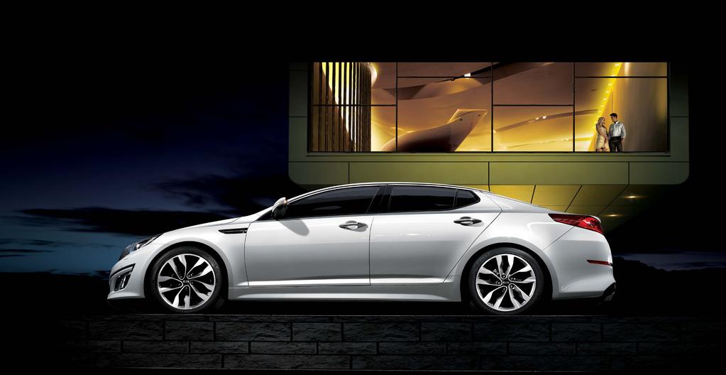 Ponadczasowa elegancja Linia nowej Optimy jest ponadczasowa jej aerodynamiczne nadwozie i wyważone proporcje to idealne połączenie elegancji z cechami sportowymi.