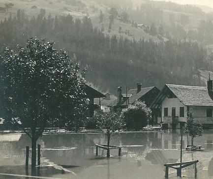 Bernese alps was completely under water.