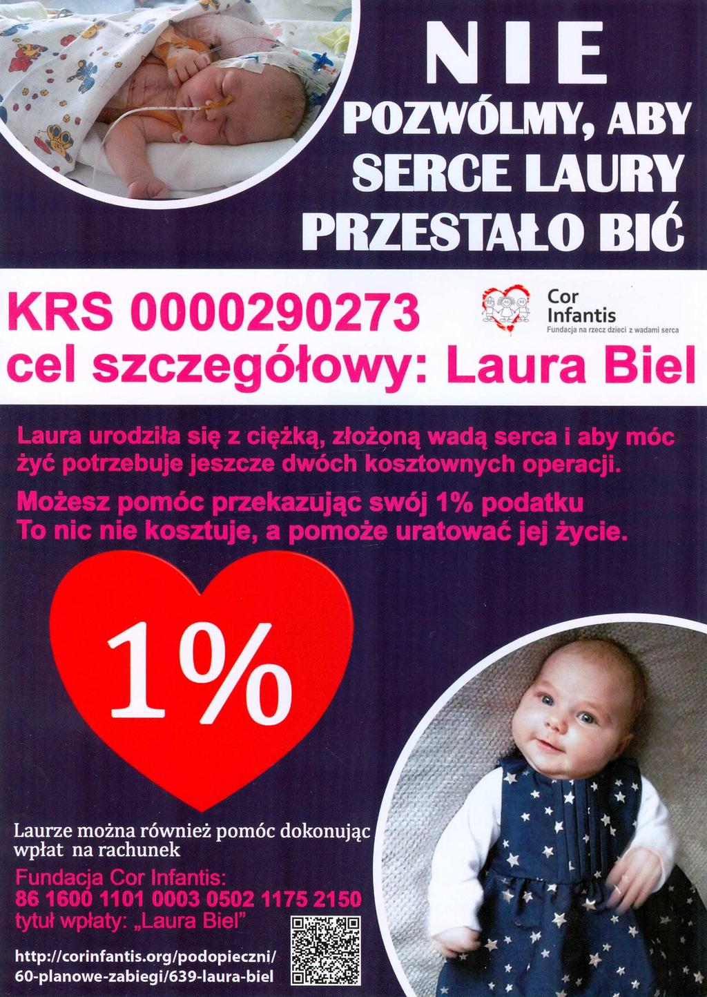 1 % dla córki policjanta z Komisariatu