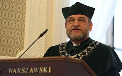 Otwarcie uroczystości. Od lewej: prof. Andrzej Tarlecki, prof.