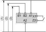 2 12 48 V 3 24 V Recommended Application Wiring Diagram Start by External Control 1 Supply 2 12 48 V 3 24 V