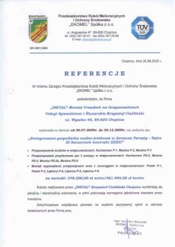 Wykonujemy przepompownie ścieków sieciowe oraz przydomowe, oczyszczalnie ścieków,