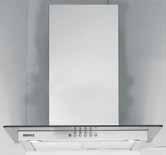 Okapy CWB 6600 X Okap przyścienny Szerokość 60 cm Wydajność 530 m 3 /h 3