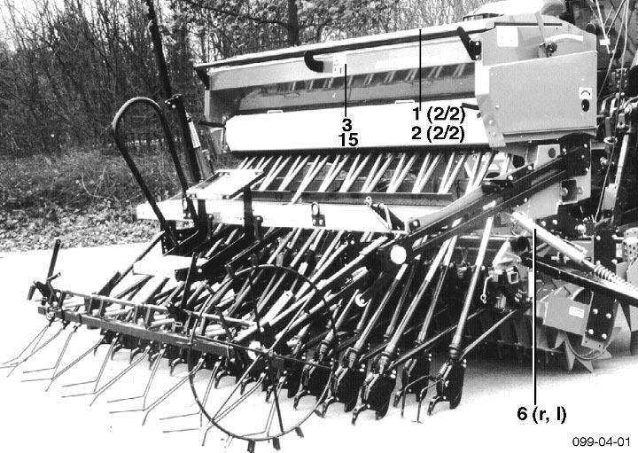 SPIS TRESCI Krotki opis maszyny Maszyny "VITASEM A" sπ mechanicznymi siewnikami nabudowywanymi, ktûre osadzona sπ na wale Packera kombinacji uprawowo-siewnej, dziíki czemu podczas pracy brona