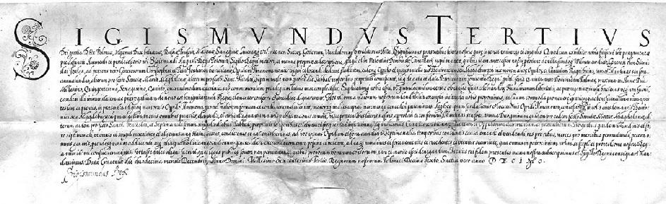 monarchie potvrdzuje jedine zakladateľské privilégium z roku 1565. Jedinou novinkou v dokumente je preloženie druhého veľkého jarmoku na deň sv. Václava.