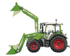 Ładowaz zołowy Fendt 3X/70 2) 4X/75 4X/75 ompat 4X/75 profi A Głębokość kopania () 1) 60 150 220 150 B Wysokość podnoszenia () 1) 3750 4155 4085 4155 C Odlełość wysypywania () 1) B = 3,5 m 1450 1685