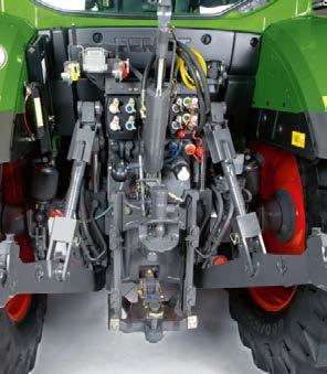 zewnętrzną Elektrohydraulizny podnośnik jednostronneo działania z EHR Podnośnik tylny z obsłuą zewnętrzną Elektrohydraulizny podnośnik z amortyzają drań Hydraulizny łąznik órny z tyłu Ramiona dolne